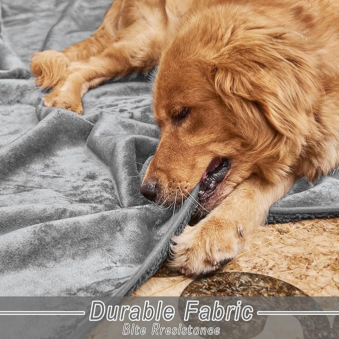 NICETOWN Dog Blanket for Medium Large Pet 40" W 50" L,