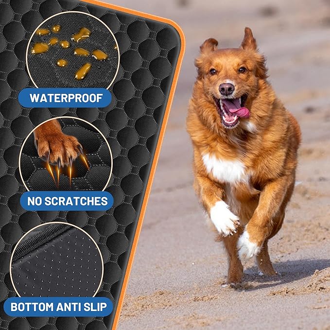 Senose Truck Dog Seat Cover Back Seat F150, RAM1500,