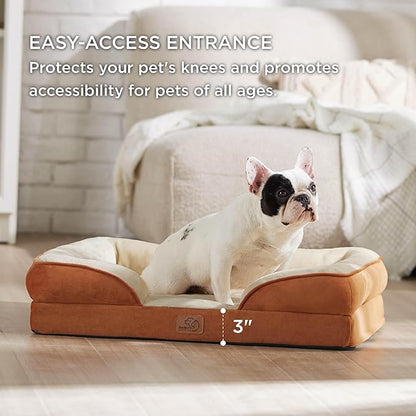 Bedsure Orthopedic Dog Bed for Medium Dogs