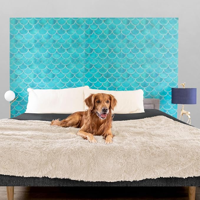 PawProof Fuzzy Pet Throw Blanket (48"x76")