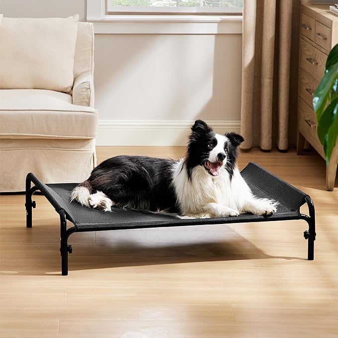 Bedsure XL Elevated Raised Outdoor Dog Bed 42 inches