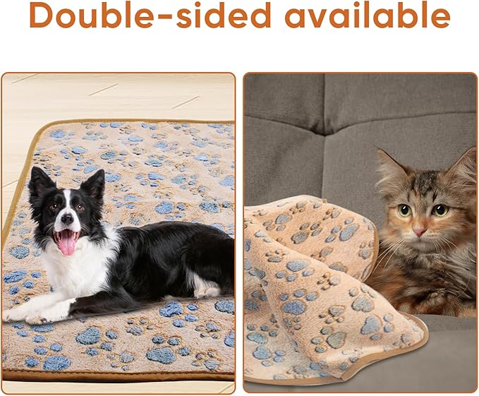 1 Pack 3 Waterproof Dog Blanket for Small Dogs (23X16 inch)