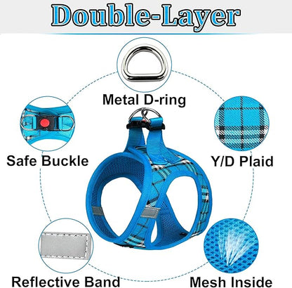Dog Harness Step-in Breathable Puppy Cat Dog Vest