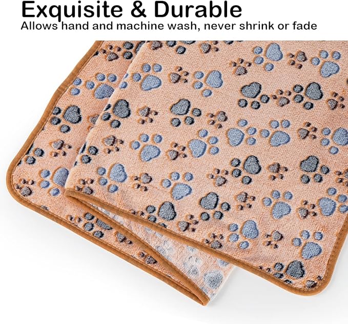 Dono 1 Pack 3 Dog Blankets for Small Dogs