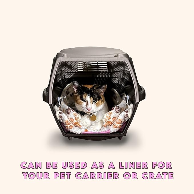 Pet Blankets Calico Beige Collection. Pet Blankets for Cats