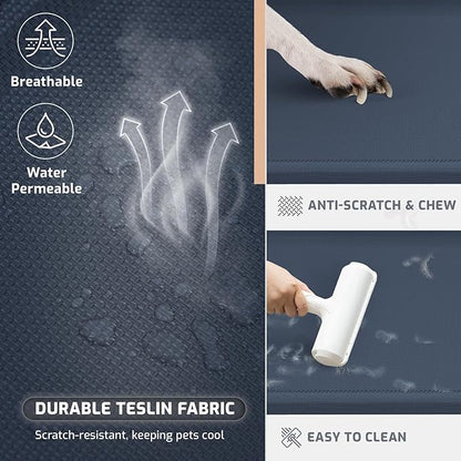 Dog Bed Large Size Dog: Raised Elevated Cooling Cots Chew Proof Dog Bed