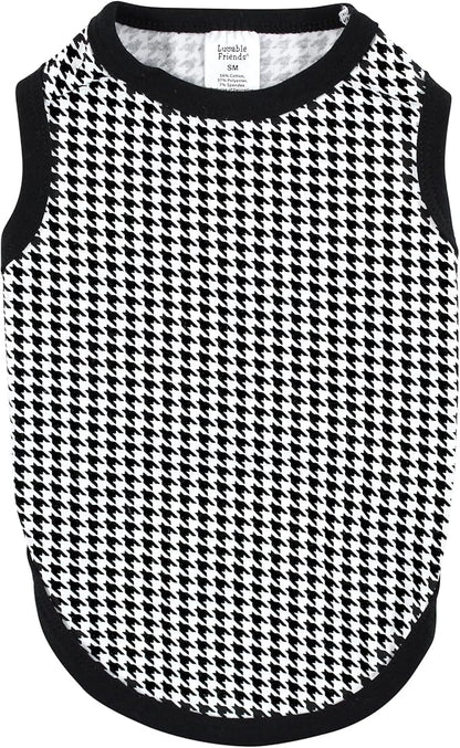 Luvable Friends Dog Pet Dog and Cats Cotton T-Shirts 2pk