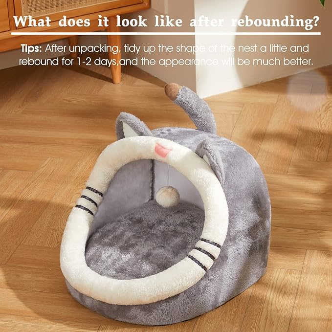 Jiupety Cute Cat Bed