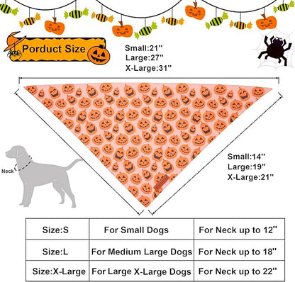 ADOGGYGO Halloween Dog Bandana