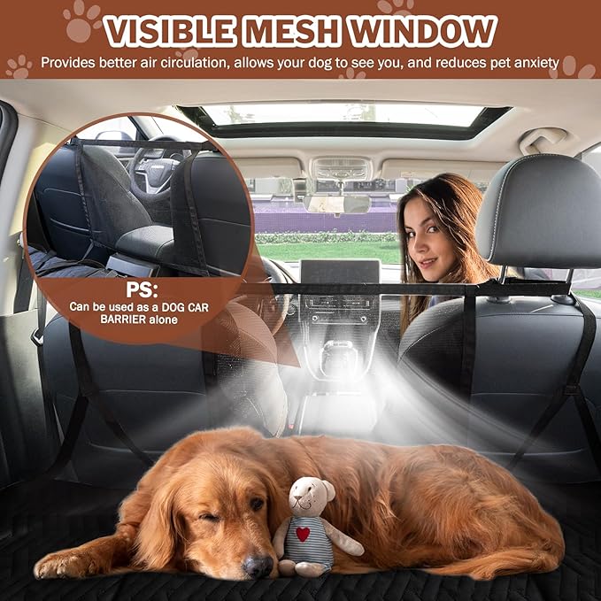 Larger Back Seat Extender for Dogs