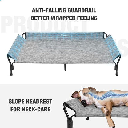 Veehoo Cooling Raised Dog Bed