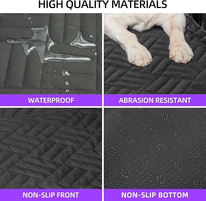 Dog Seat Cover and Bed for Trucks F150, RAM1500,