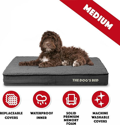 The Dog’s Bed Orthopedic Memory Foam Dog Bed 34x22, Pain