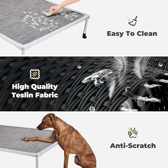 Veehoo Cooling Outdoor Elevated Dog Bed