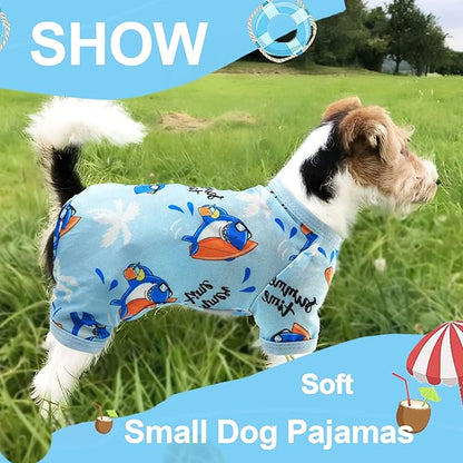 Dog Pjs Dog Pajamas for Small Medium Dogs