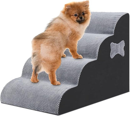 Dog Stairs for Small Dogs 4 Steps