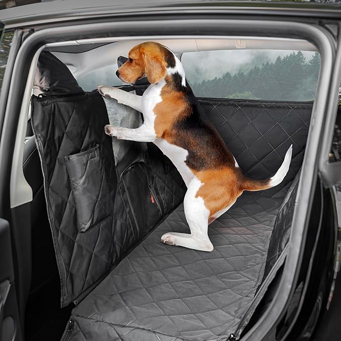 Dog Car Seat Cover for Tesla Model Y 100% Waterproof