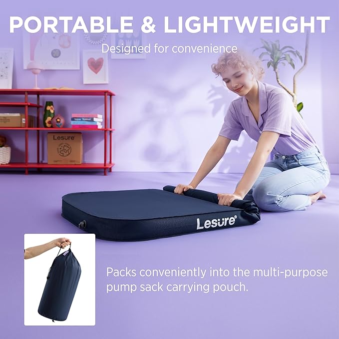 Lesure Inflatable Waterproof Dog Bed for XXL Dog Bed 3 Inch