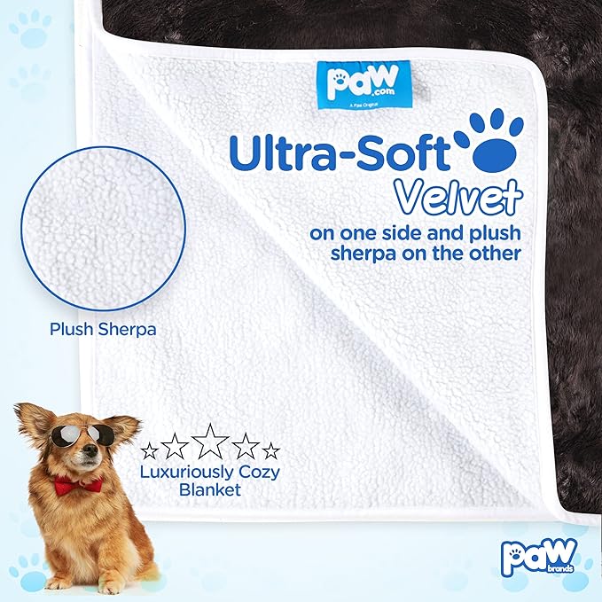 PupProtector Waterproof Throw Blanket for Dogs and Cats (60" L 50" W)