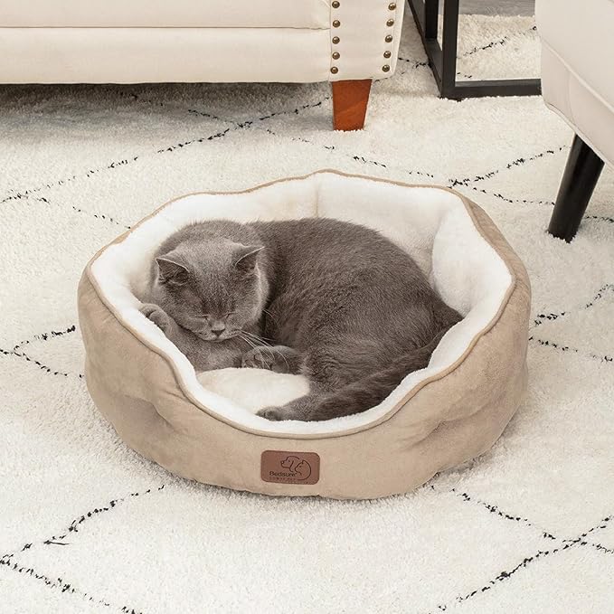 Bedsure Dog Beds for Small Dogs 20 Inches,