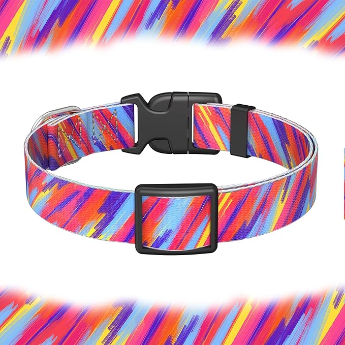 Cute Floral Dog Collar for Small Medium Large Dogs