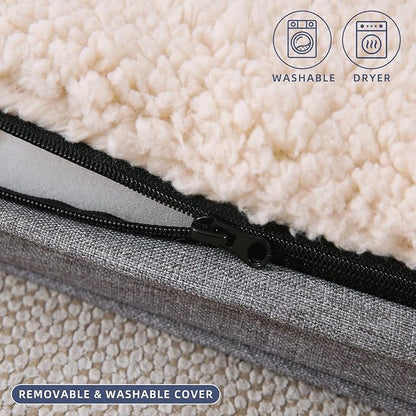 DaysU Large Dog Bed for Large Dogs 65 Ibs, 36x27x3in