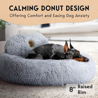 PetJett Calming Dog Bed 36'' Fits 100 lbs