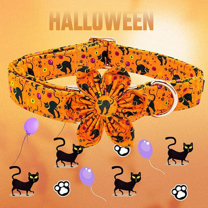 Elegant little tail Halloween Dog Collar