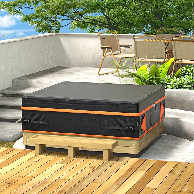 Hot Tub Cover 600D Hot (76 x 76 x 20 inch,