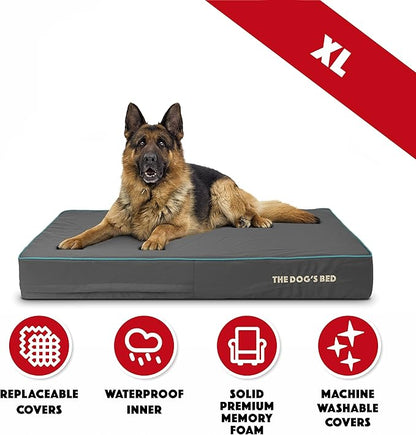 The Dog’s Bed Orthopedic Memory Foam Dog Bed 46x28, Pain
