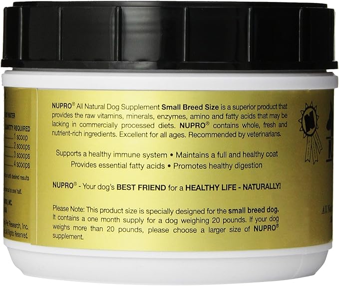 Nupro All Natural Dog Supplement (1 lb)