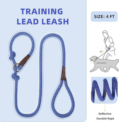 Mile High Life Slip Leads for Dogs 4 Feet