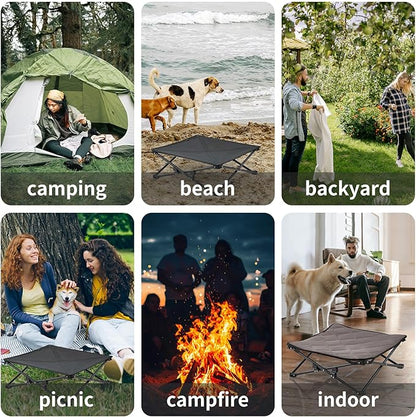 KingCamp Elevated Dog Bed Raised Dog Bed Dog