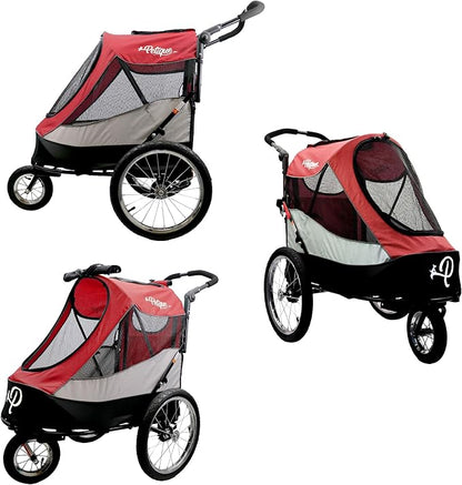 Petique Trailblazer Pet Jogger/Stroller 77LBS -