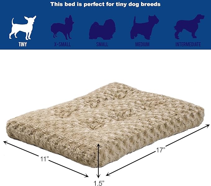 MidWest Homes for Pets Deluxe Dog Beds 1-Year Warranty, 18 in