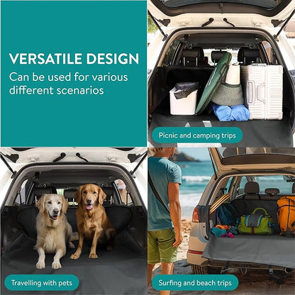 Navaris Dog Car Seat Cover for Cars Back Seats