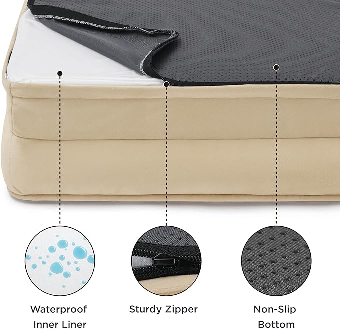 Bedsure Small Orthopedic Dog Bed