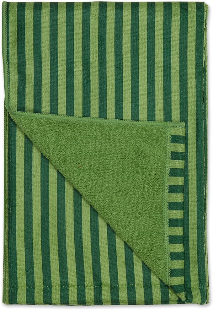 Bone Dry Pet Grooming Towel Collection Absorbent Microfiber X-Large 41x23.5", Striped