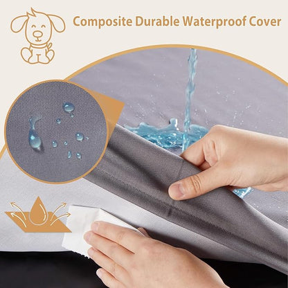 BFPETHOME Outdoor Dog Beds for Large Dogs (54 x 36 in,