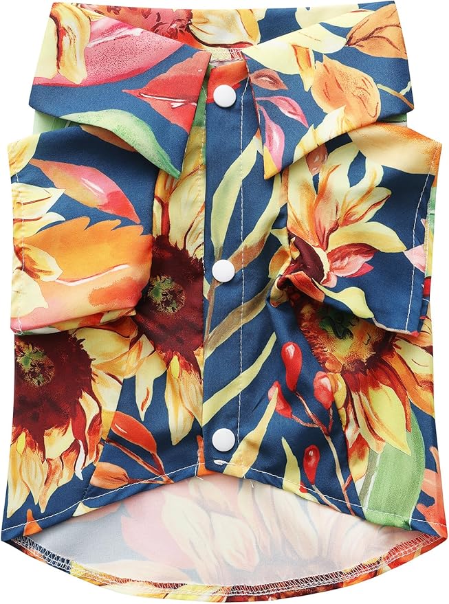 Dog Shirt Hawaiian