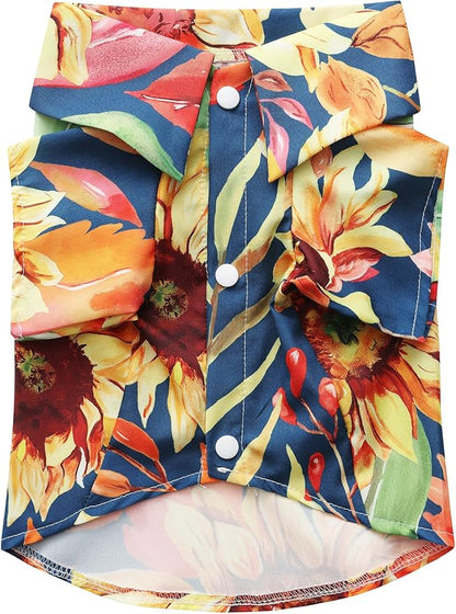 Dog Shirt Hawaiian