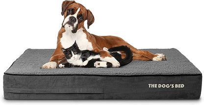 The Dog’s Bed Orthopedic Memory Foam Dog Bed 46x28, Pain