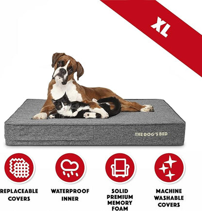 The Dog’s Bed Orthopedic Memory Foam Dog Bed 46x28, Pain