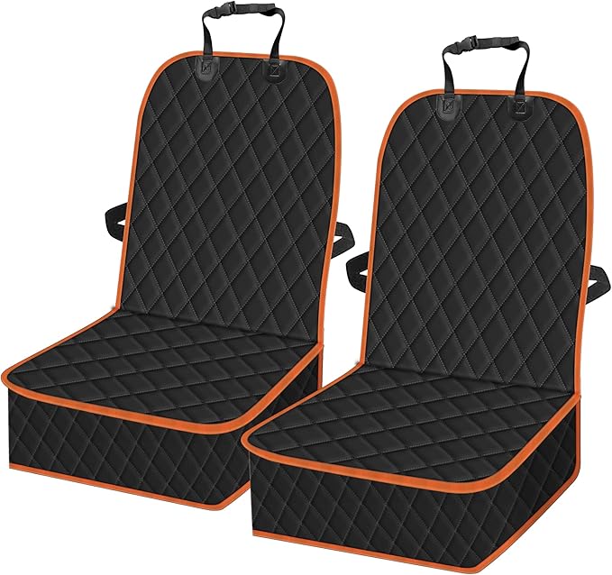 2 Packs Car Front Seat Cover for Dogs