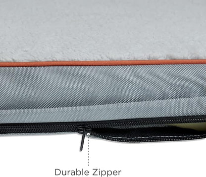 Bedsure Jumbo Dog Bed for Large Dogs 150lbs, Light