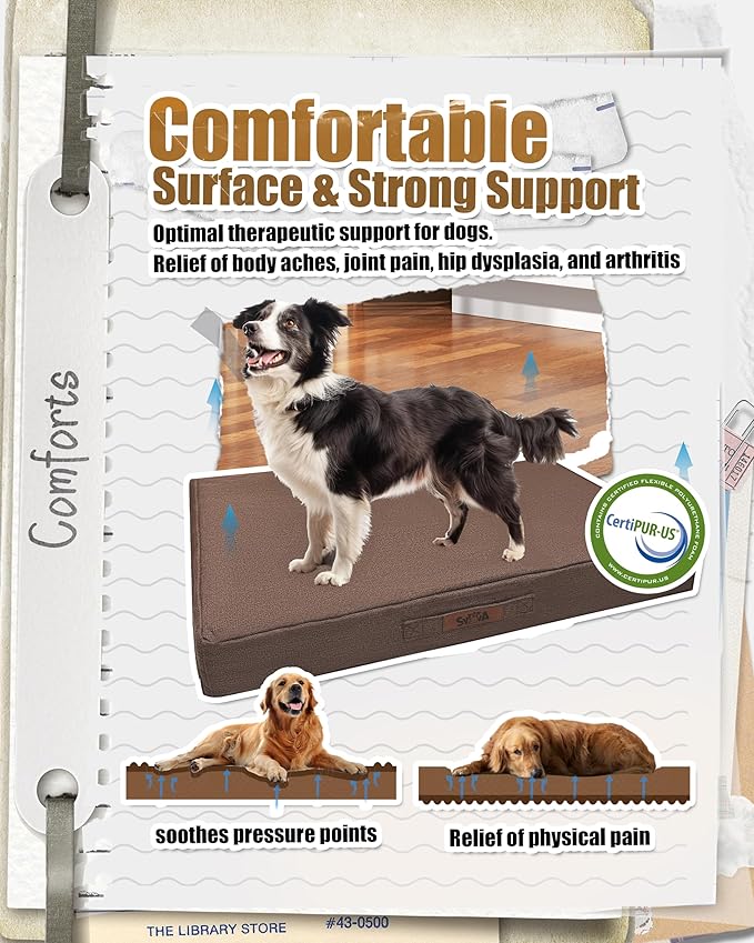 Sytopia XXL Dog Crate Bed 130 lbs,