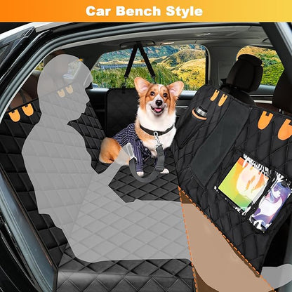 Dog Car Seat Cover 100% Waterproof 600D Heavy