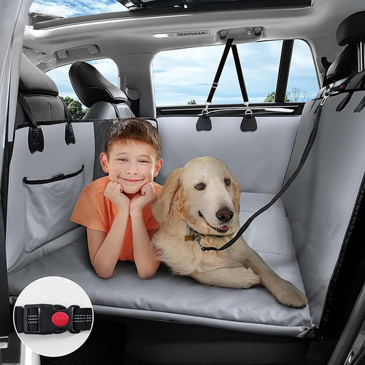 Rengue Back Seat Extender for Dogs for Trucks Full Size SUV 2024 Upgraded F150, RAM1500,