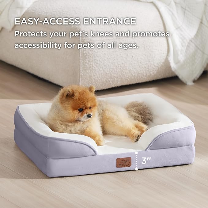 Bedsure Small Orthopedic Dog Bed
