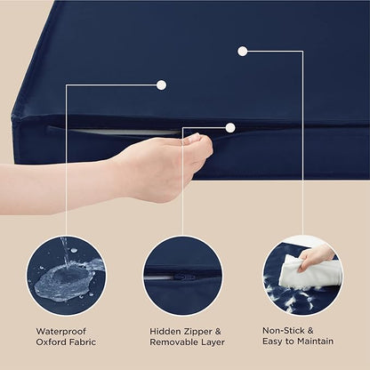 Lesure Waterproof Dog Bed for Medium Dogs